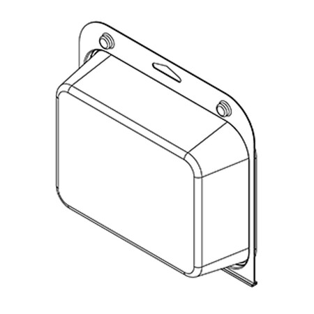 Visipak Thermoform-CLAMSHELL-#304-6.562-7.562-4.531-6.188-2.000-0.0175-CLEAR, 250PK 304TF